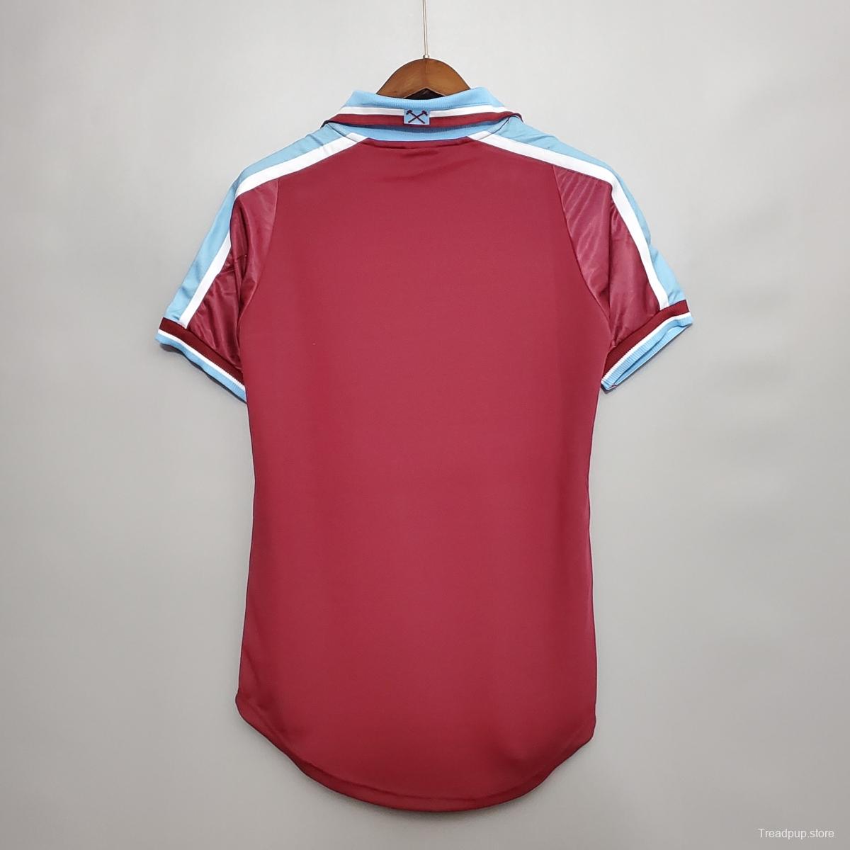 Retro 99/01 West Ham United Home Jersey