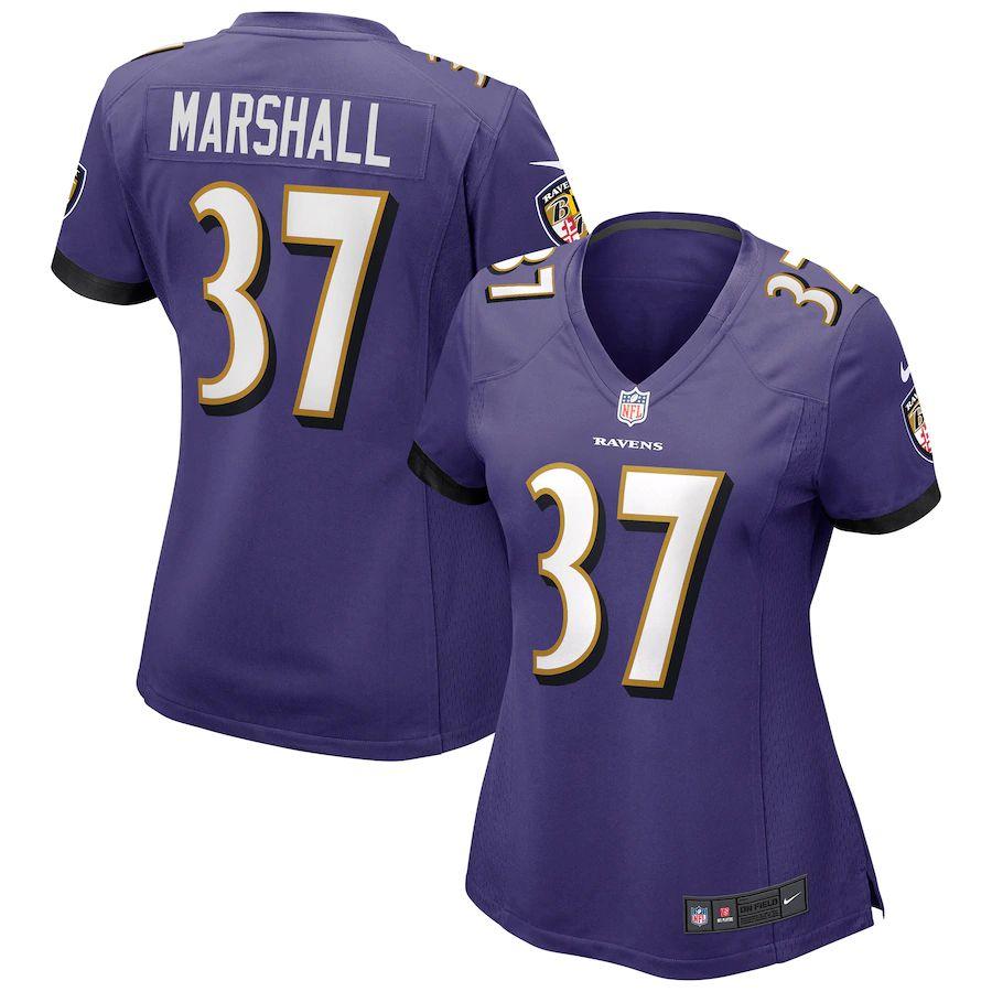 Women's Iman Marshall Purple Player Limited Team Jersey
