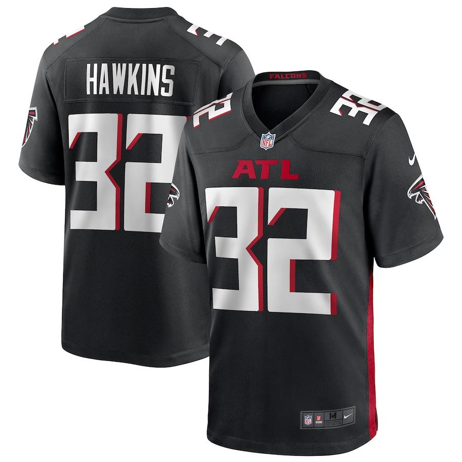Men's Jaylinn Hawkins Black Player Limited Team Jersey