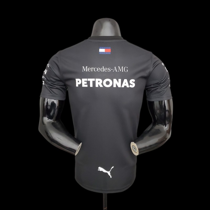 F1 Formula One Racing Suit; 2021 Mercedes Black 