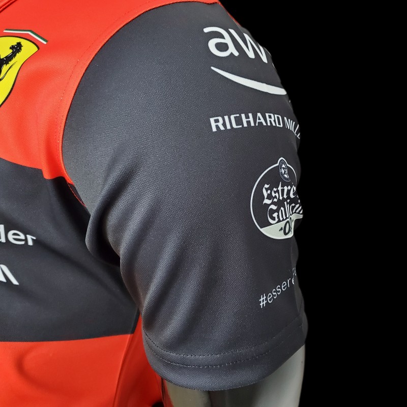 New F1 Formula One; Ferrari Racing Suit Polo Red 