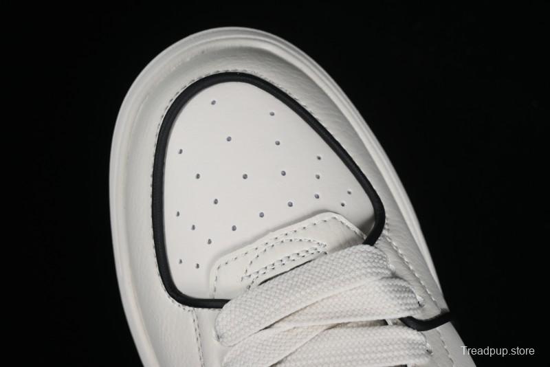 New York Yankees Chunky Liner Basic Thick Sole Platform Sneakers with 6cm Height Increase - 3ASXCA12N50WHS