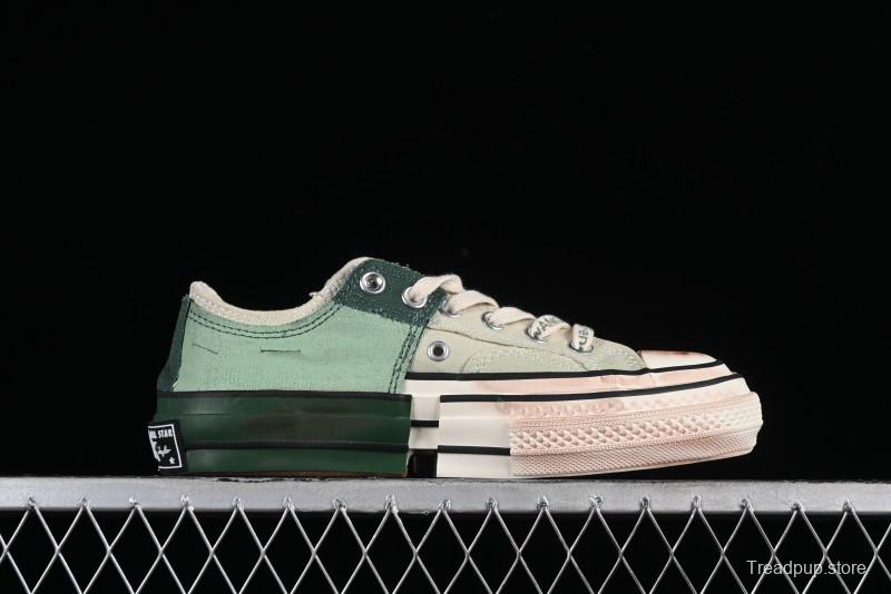 Feng Chen Wang Converse Chuck 70 Low Unisex Deconstructed Canvas Sneakers - A07636C