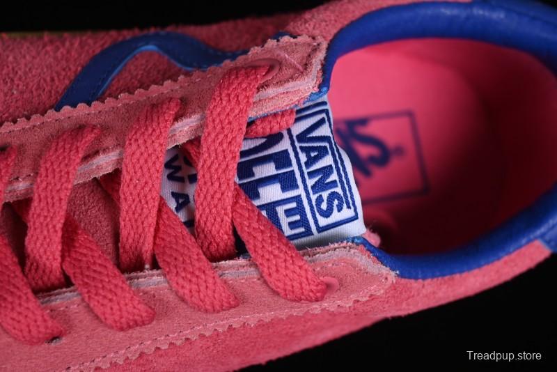 Vans Vault Og Sport Low Retro Suede Canvas Vulcanized Shoes in Dragon Fruit - VN000CQRCHL