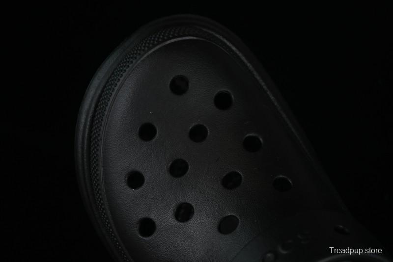 Crocs Classic Clog Retro Beach Sandals with Adjustable Heel Strap and Thick Sole - B.D4