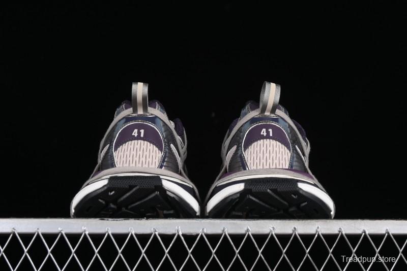 Balenciaga Phantom Sneaker 10th Generation Lace-Up Running Shoes with Transparent Heel Strap - W3XL51269