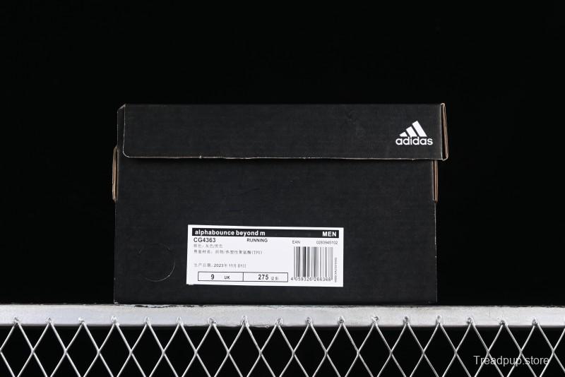 Adidas AlphaBounce Beyond M Running Shoes with Continental Rubber Outsole - CG4363