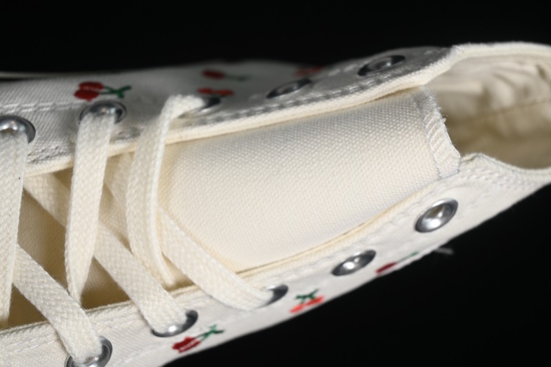 Converse Chuck 1970s Official Cherry Embroidery Canvas Sneakers - A08863C