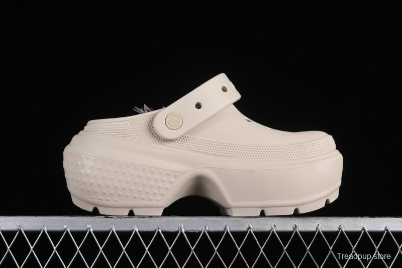 Crocs Classic Clog Snow House Retro Beach Clogs with Adjustable Heel Strap - B.D4