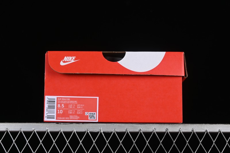 Nike Air Max 90 Retro Running Shoes with Air Cushion - CN8490-002