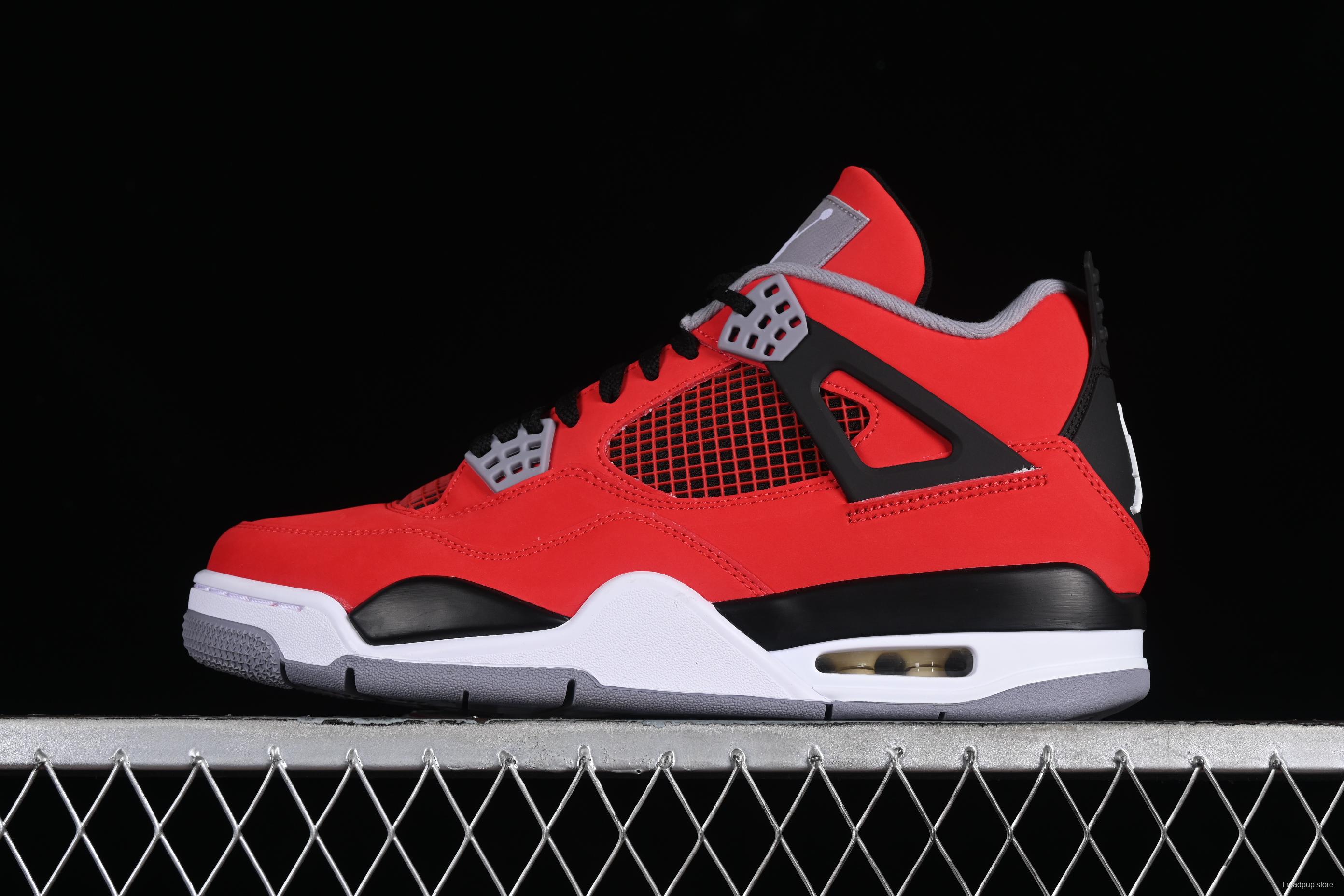 Nike Air Jordan 4 Retro "Toro Bravo" Basketball Shoes - 308497-603