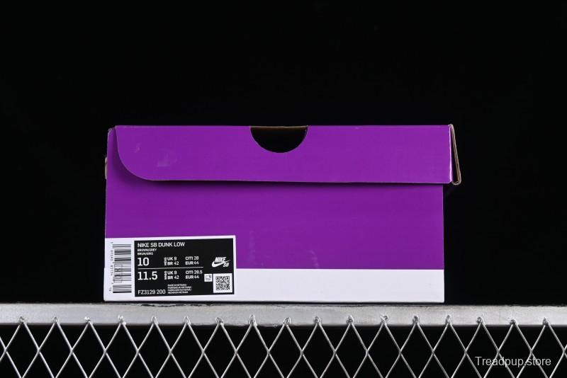 Nike SB Dunk Low Retro Sneakers with Floral Embossed Design and Tiffany Blue Accents - FZ3129-200