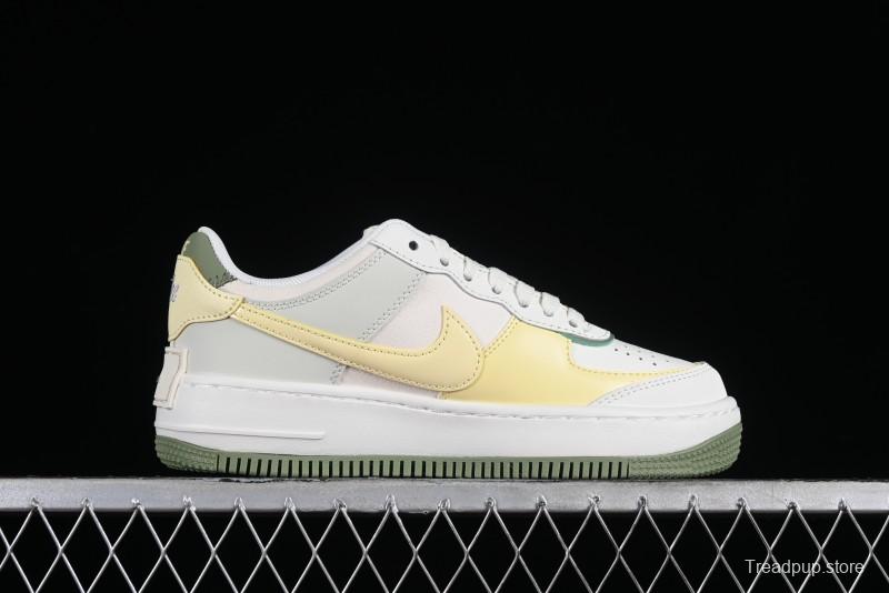 Nike Air Force 1 Shadow Low-Top Sneakers with Lightweight EVA Midsole and Anti-Slip RB Rubber Outsole - FN6335-101