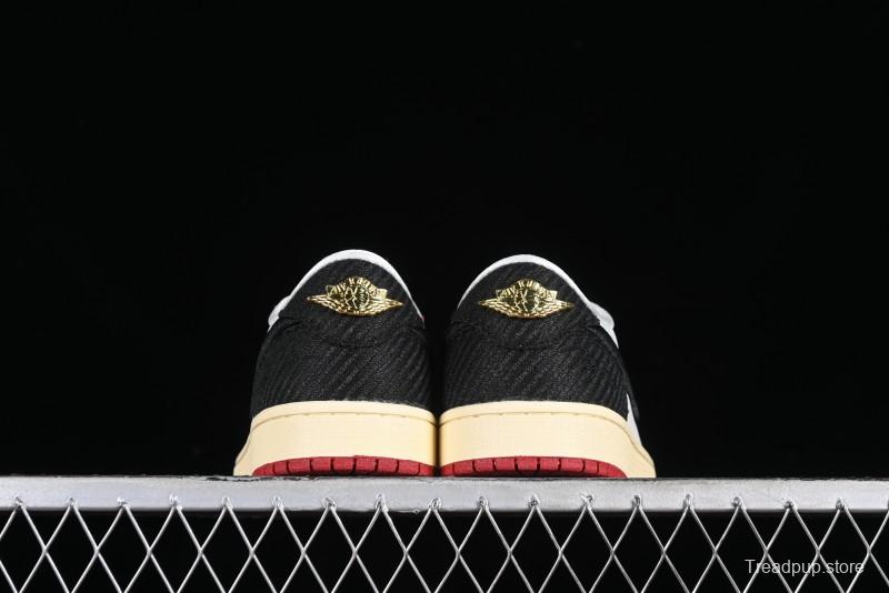 Nike Trophy Room x Jordan 1 Low OG "Away" Casual Sneakers - FN0432-100