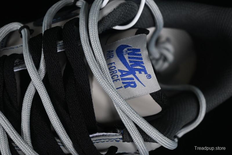 Nike Air Force 1 '07 Low Custom Strap Casual Sneakers with Kaws Collaboration - KS6869-333