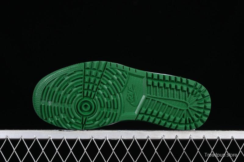 Nike Air Jordan 1 Low Golf Shoes Grey White Green - DD9315-112