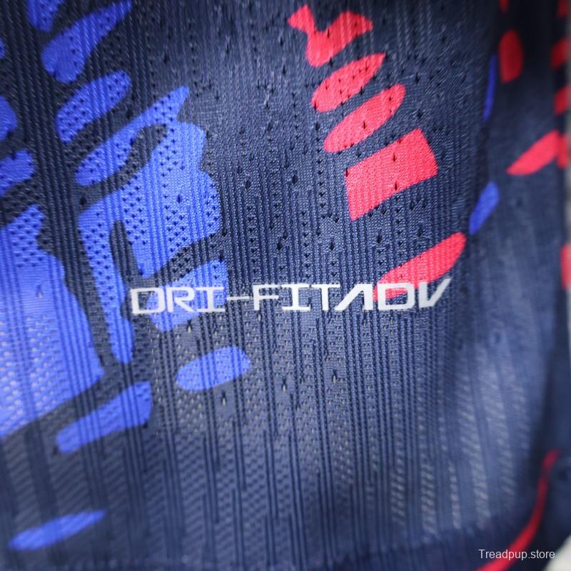 Player Version 25/26 FC Barcelona Navy Blue with Spotify Sponsor Jersey