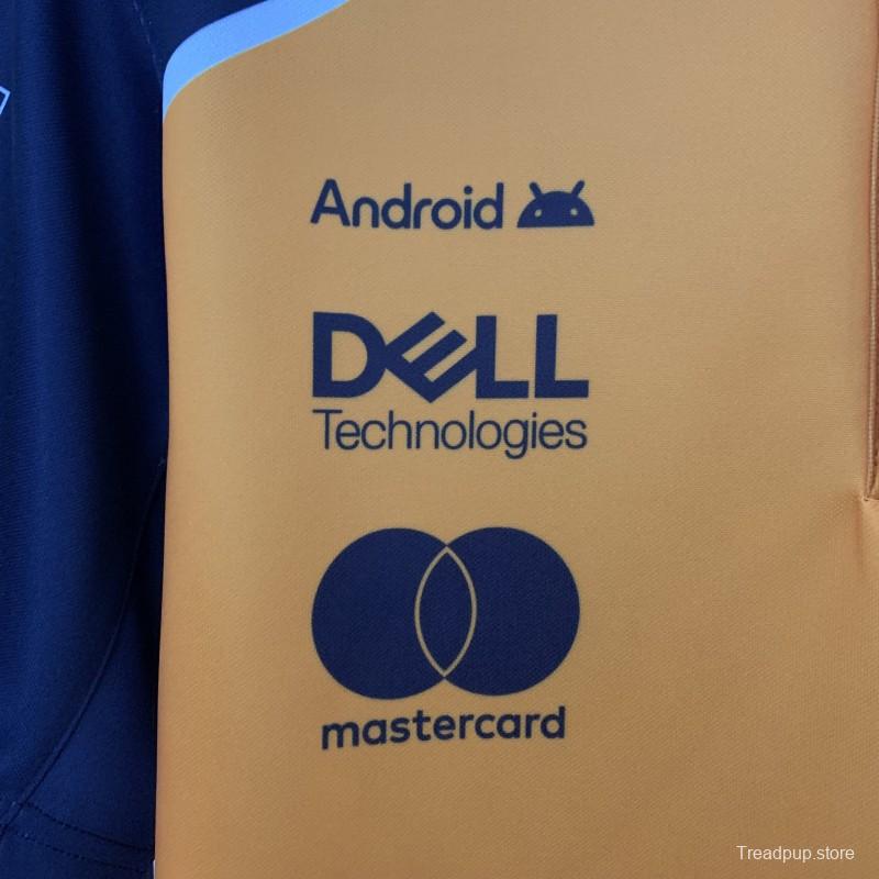 2025 Polo F1 Formula  Orange Mclaren  Jersey