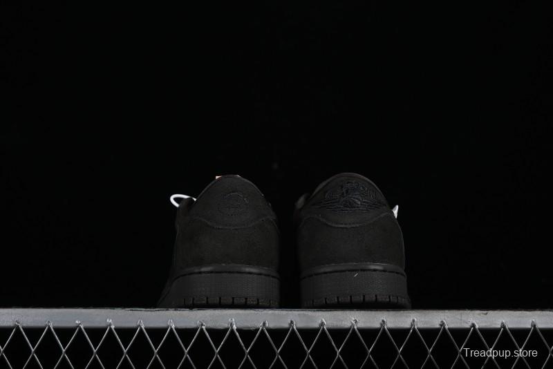 Nike Travis Scott x Air Jordan 1 Low OG AJ1 Reverse Swoosh Sneakers - DM7866-202