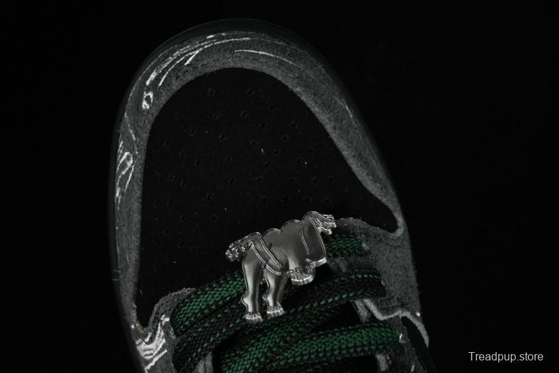 Nike There Skateboards x Nike SB Dunk Low Graffiti Art Style Collaboration SB Low Top Casual Skate Shoes - HF7743-001