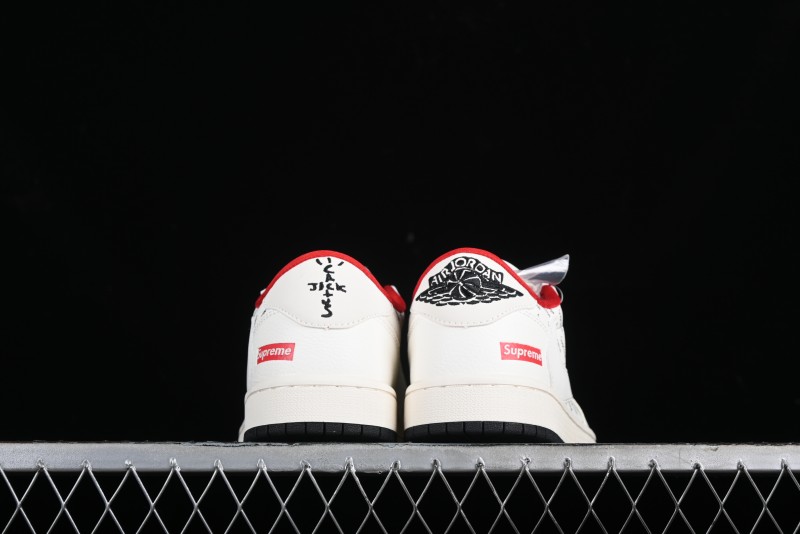 Nike Travis Scott x Fragment Design x Air Jordan 1 Low OG SP AJ1 Supreme Collaboration - YQ2088-67