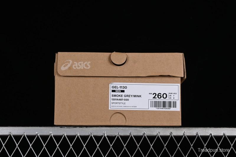 Asics Tiger GEL-1130 Low-Top Casual Running Shoes with GEL Cushioning and Outdoor Style - 1201A487-020