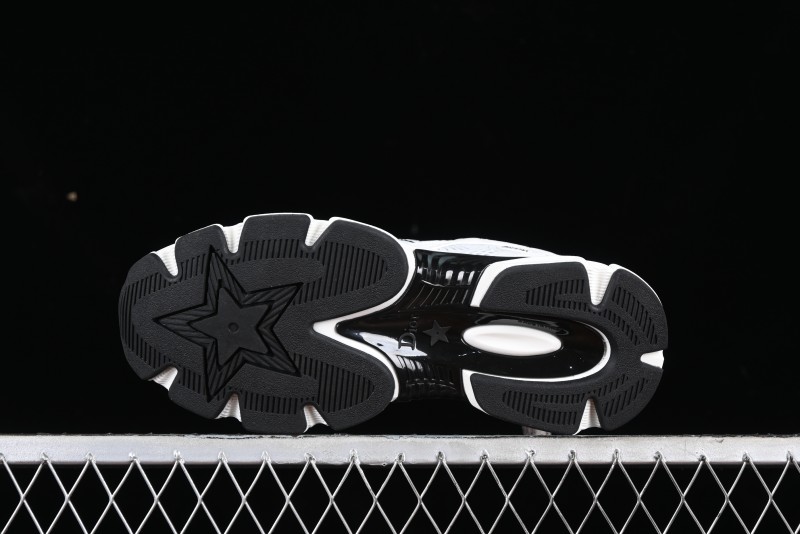 Dior Chrono Round Toe Lace-Up Lifestyle Casual Running Shoes - 59K GREY