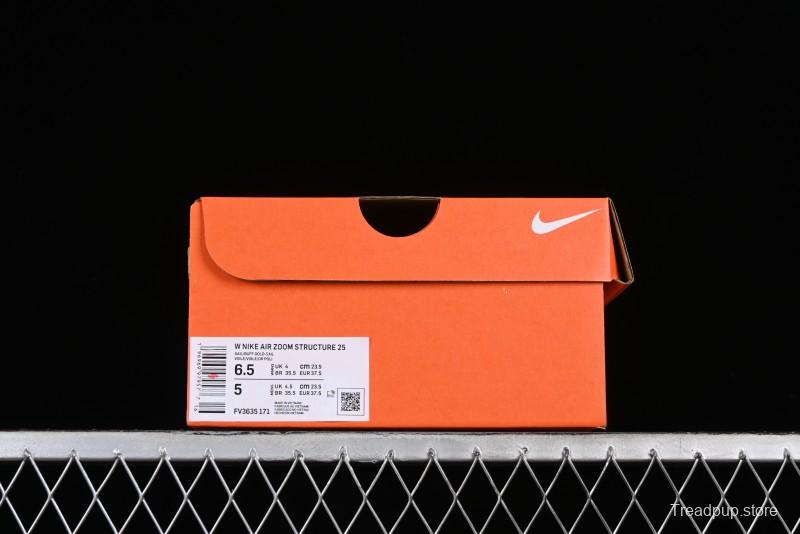 Nike Air Zoom Structure 25 2024 New Cushioning Anti-Slip Comfort Running Shoes - FV3635-171