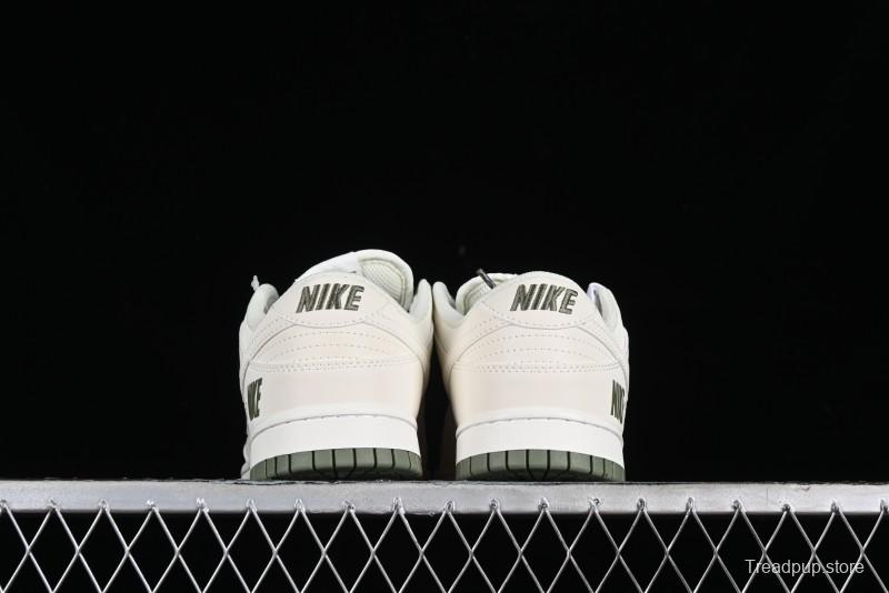 Nike SB Dunk Low Collaboration Triple Swoosh Military Green Colorway Low-Top Casual Skateboarding Shoes - NK5639-323