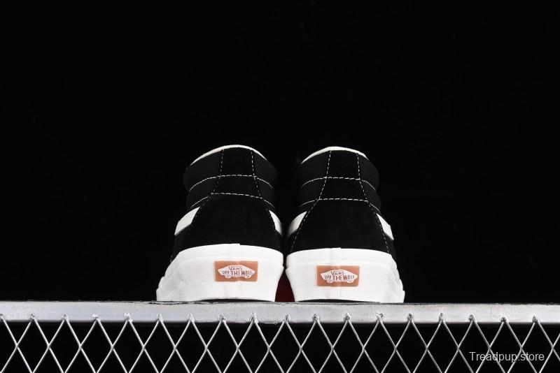 Vans SK8-Hi VR3 Eco-Friendly Black & White Mid-Top Classic Casual Canvas Shoes - VN0A4UWIVNE