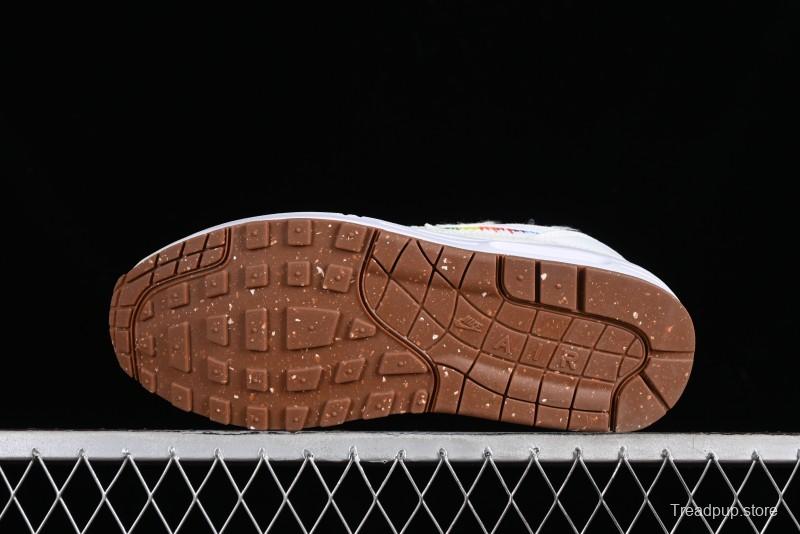 Nike Air Max 1 Retro Running Shoes with Half-Sole Air Cushion - FF2420-168