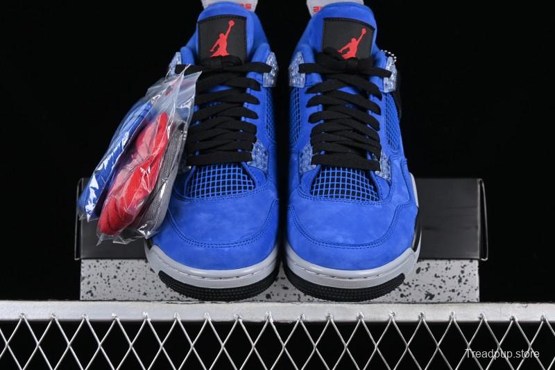 Nike Air Jordan 4 Retro Basketball Shoes with Premium Suede and Eminem Encore Design - AJ4