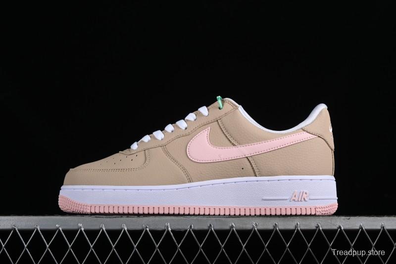Nike Air Force 1 '07 Low Casual Sneakers with Full-Length Air Cushion - 845053-201