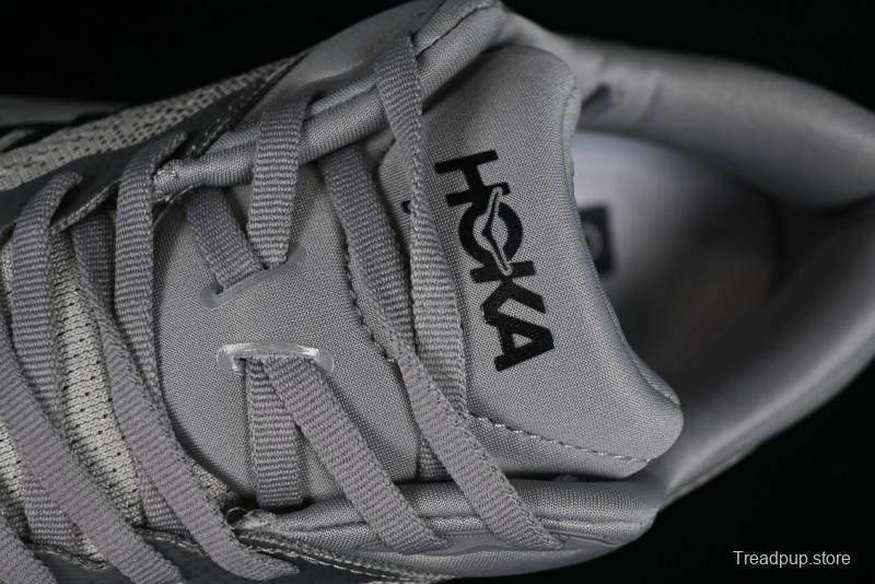 HOKA ONE ONE Bondi 8 Performance Cushioned Running Shoes with Engineered Mesh Upper - 1123202 SHMS