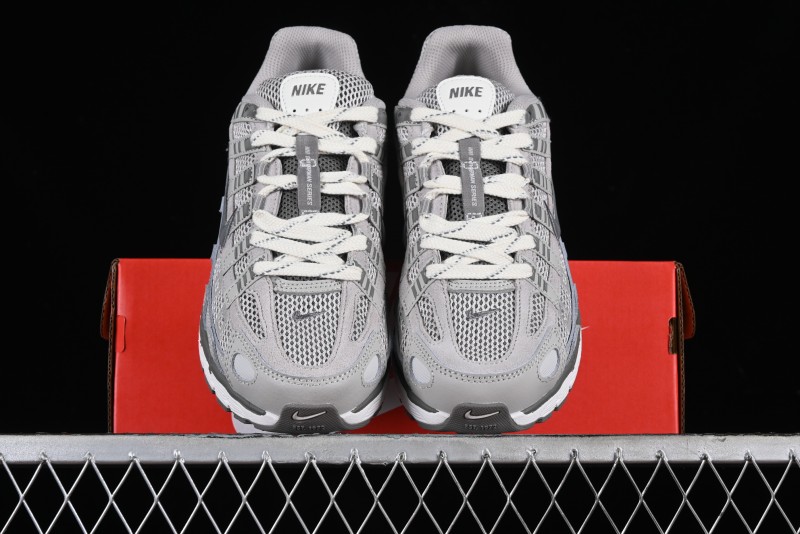 Nike P-6000 Prm Retro Casual Sneakers with Lightweight Design - FN6837-012
