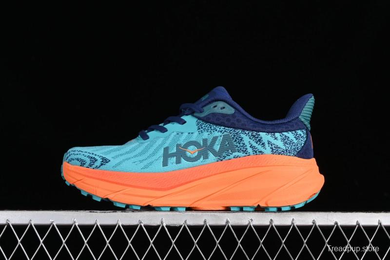 Hoka One One Challenger ATR 7 Low Trail Running Shoes with Lightweight Cushioned Midsole - 1134497 CVOR