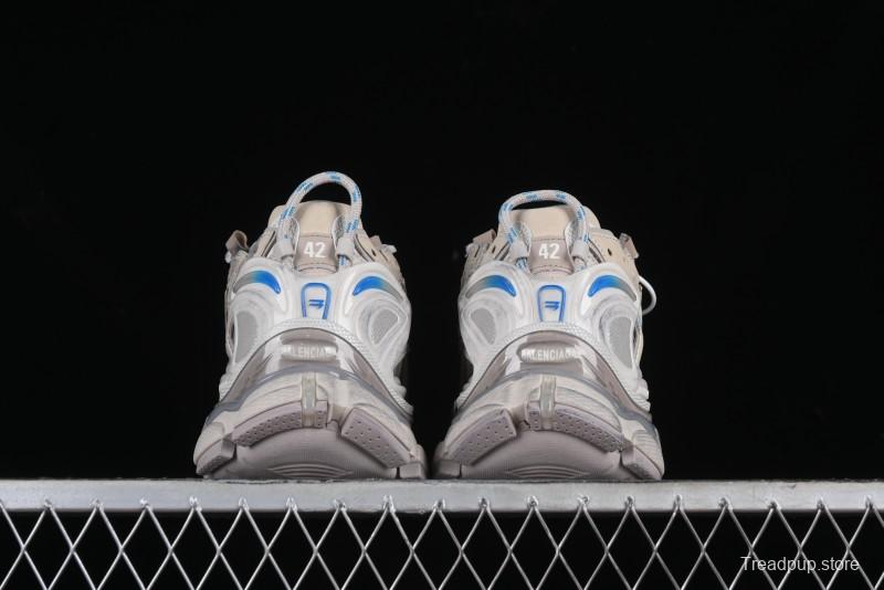 Balenciaga Runner Kith Four Color Retro Casual Sneakers - W3RNY2240