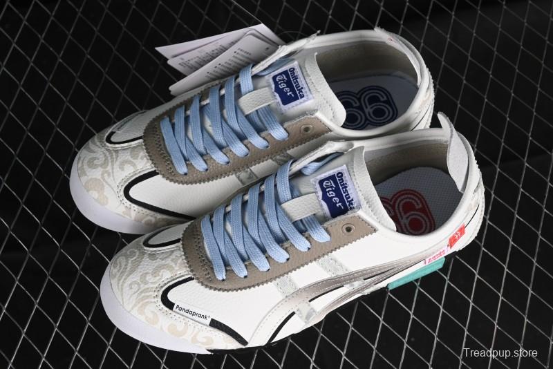 Onitsuka Tiger Mexico 66 Low-Top Leather Sneakers for Casual Running - D507L-0152