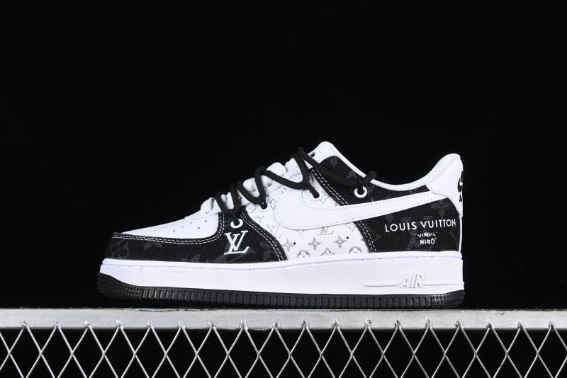 Nike Air Force 1 '07 Low Custom Collaboration Casual Sneakers with Strap - ZH0316-022