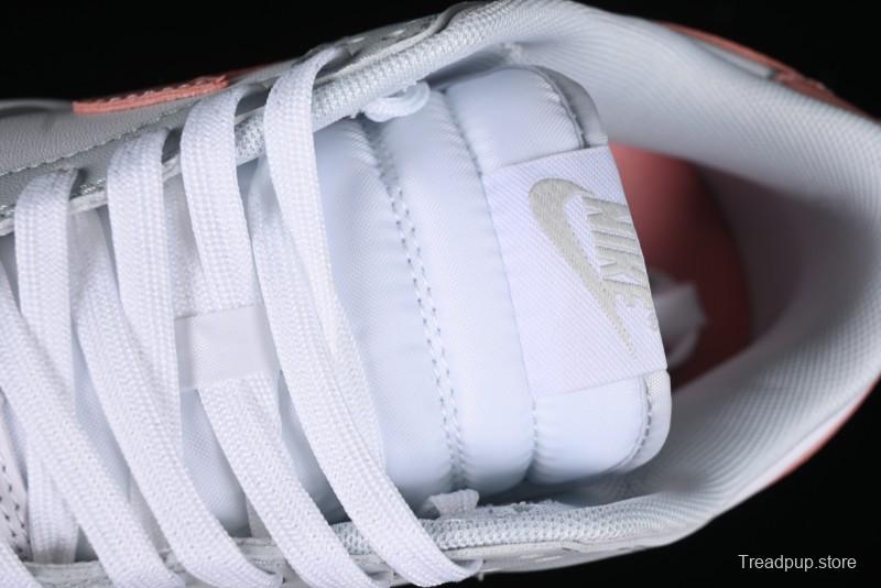 Nike SB Dunk Low White Grey Pink Skateboarding Shoes - HF0730-160