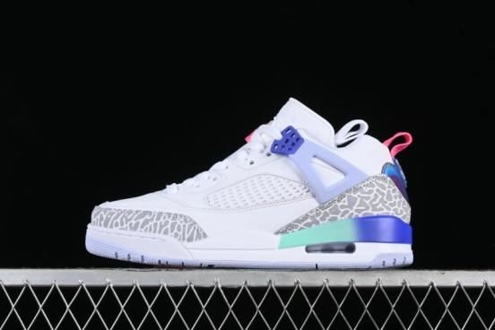Nike Jordan Spizike Low AJ Hybrid Sneakers with Rainbow Colorway - HF5758-151