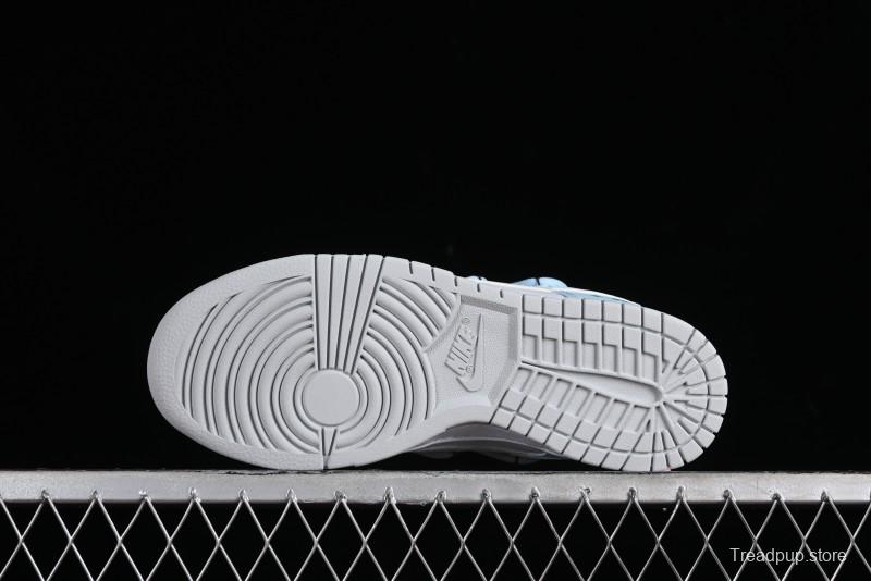 Nike Dunk Low SB Hearts Playing Cards Graffiti North Carolina Blue Casual Skate Shoes - DV0831-101