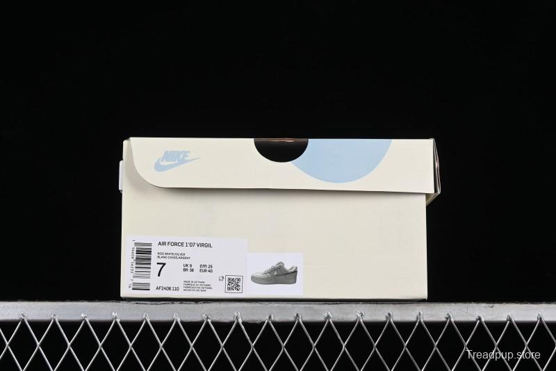 Nike Air Force 1 '07 Low Custom Traditional Chinese Brocade Casual Sneakers - AF2406-110