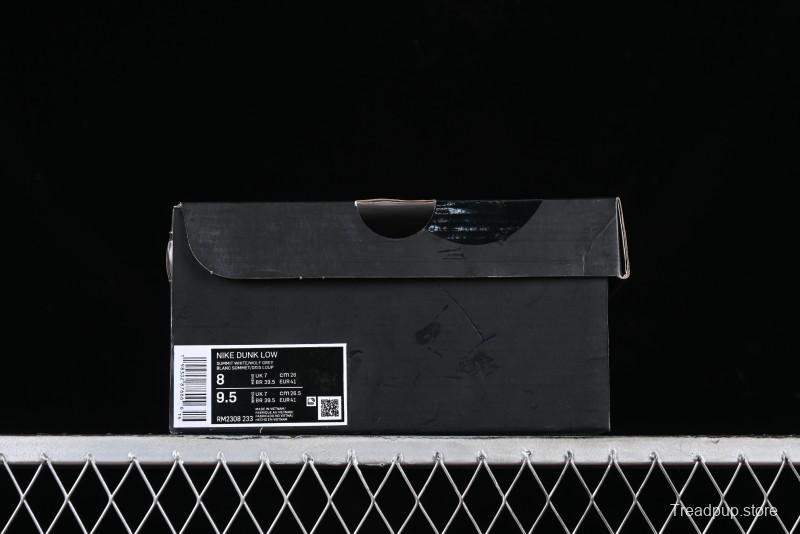 Nike Supreme x Nike SB Dunk Low Casual Skate Shoes in Beige Grey - RM2308-233