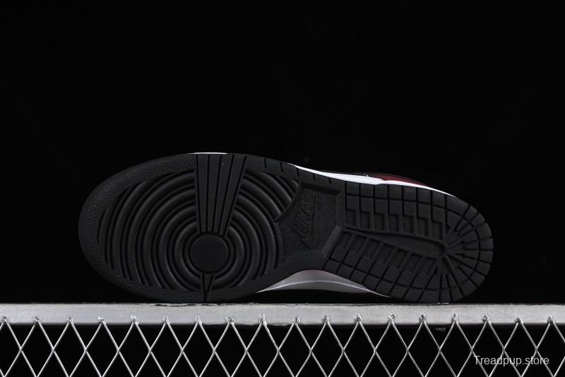 Nike Dunk Low SB Wine Red Black Low-Top Skateboarding Shoes - FJ4616-600