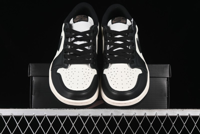 Nike Air Jordan 1 Low AJ1 Retro Basketball Shoes with Mocha Suede Accents - CZ0790-102