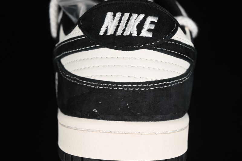 Nike SB Dunk Low BAPE Collaboration Strap Black Hook Anniversary Custom Low-Top Casual Sneakers - SJ2068-269