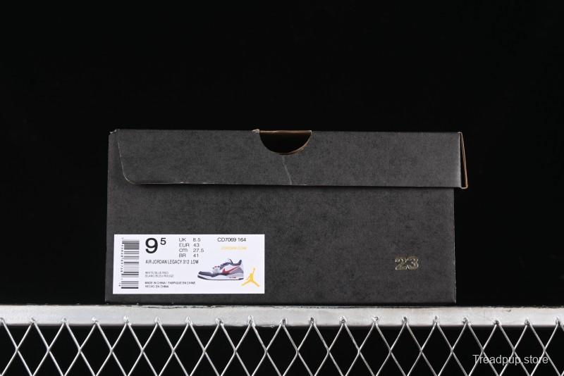 Nike Air Jordan Legacy AJ312 Low Top Sneakers with Triple Strap Design - CD7069-164