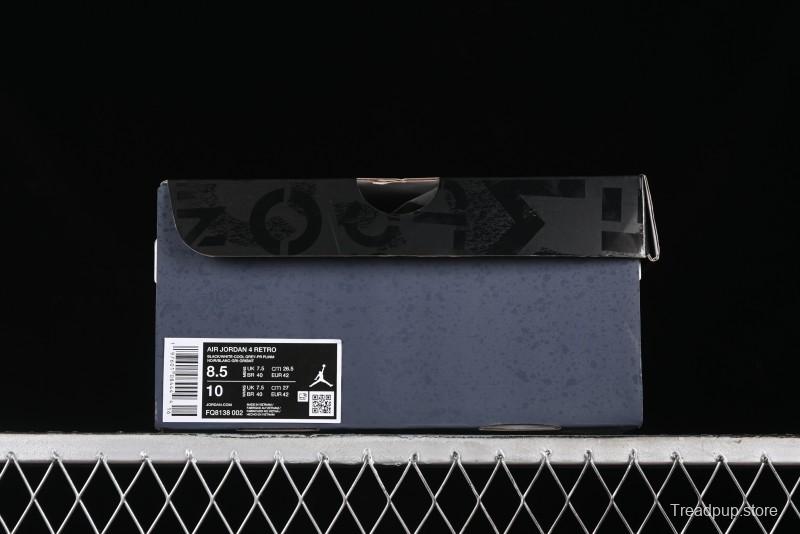 Nike Air Jordan 4 Retro Fear Basketball Shoes - FQ8138-002