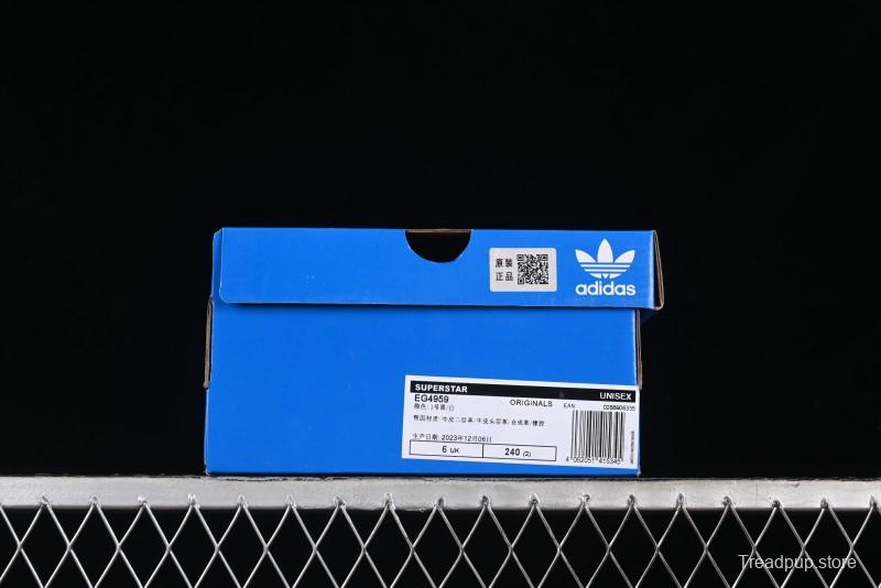 Adidas Superstar EG4959 Casual Sneakers with Shell Toe Design